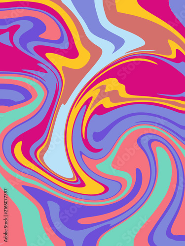 Abstract watercolor texture background liquid splash psych psychedelic full colors marbeltone