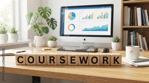 Visualizing coursework organization and assignment tracking for the semester.