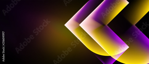 Konstfotografi Abstract design features layered chevron shapes