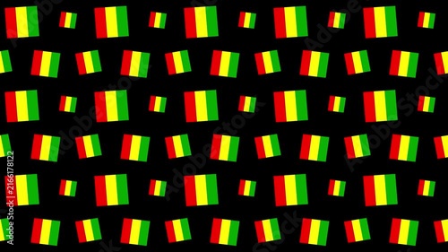 Seamless Background Pattern Featuring Vibrant Red Yellow and Green Blocks