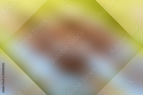 Fotografie Abstract blurred background with diagonal geometric diamond shape