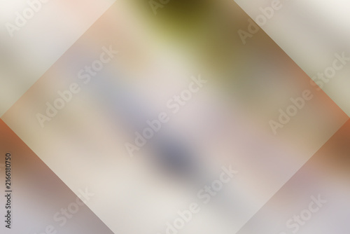 Quadro su tela Abstract geometric blurred background with diamond shape