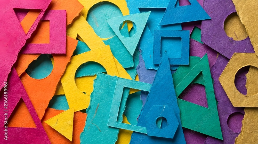 Fototapeta premium colorful letters background