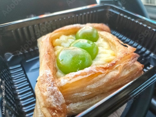 Green Grape Danish Pastry