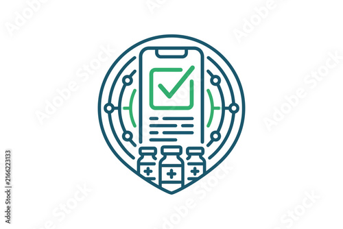 Mobile Health Vaccination Badge Design