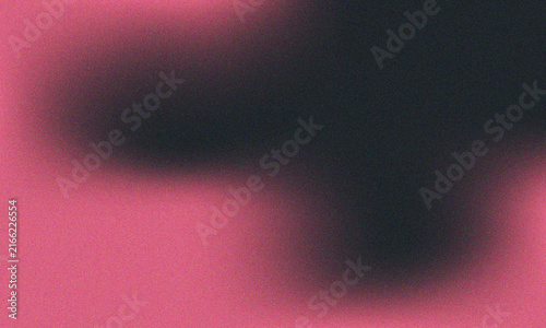 Abstract grainy gradient background, featuring blended dark, charcoal and vibrant, pink color tones