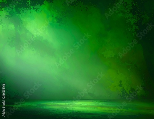 grunge green background