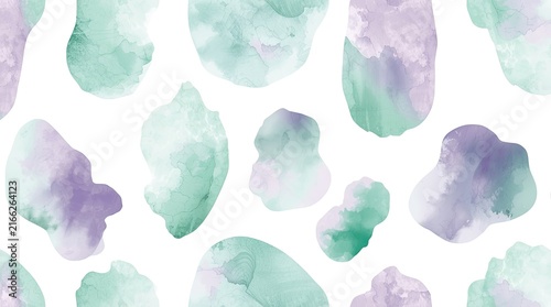 Abstract Watercolor Pattern