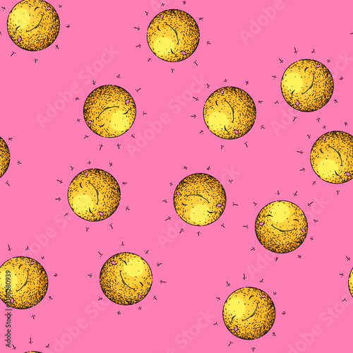 Foto pattern sunrise sun hand drawn