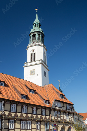old city center of Celle in germany