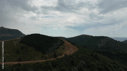 The Puy de Dome in Auvergne 