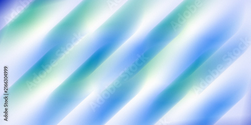 Abstract Diagonal Band Gradient Background with Blue Green White Smooth Color Flow and Soft Geometric Pattern for Creative Projects