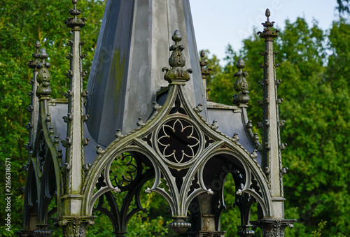 Konstfotografi detail of a church
