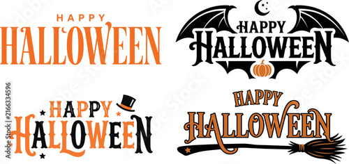 Halloween T-Shirt Design Set – Spooky, Funny & Cute Halloween Shirt Designs