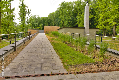 walkway in the park