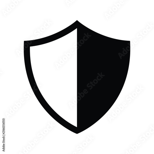 protection, waranty, security shield icon vector