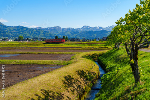 城端線を走るキハ47