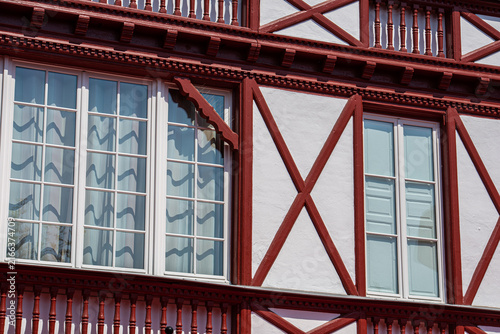 Fotografie A trip along the French Basque coast and cities: Ciboure, Saint-Jean-de-Luz, Bid
