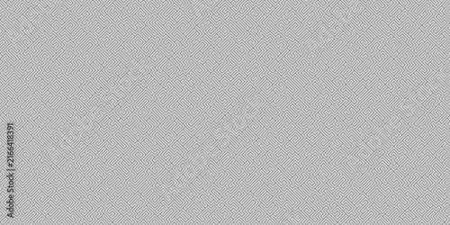 Seamless geometric maze pattern. Modern monochrome background with intricate seamless line ornament. 