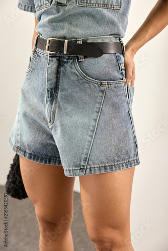 Jeans Fashion Clothes Dress Shorts Pants Legs Detail Inspiration Outfit Look Style Studio Lookbook Still Product