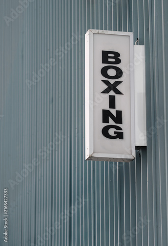 Urban Boxing Gym Sign Board