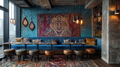 Bohemian Restaurant Interior Design: A Luxurious and Eclectic Dining Experience