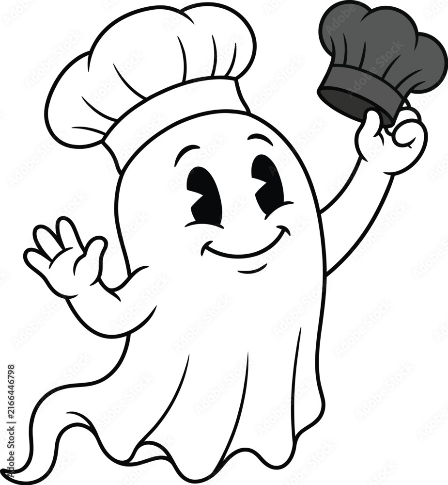 Fototapeta premium Set of twelve black and white hand drawn pumpkin icons with various spooky and funny facial expressions