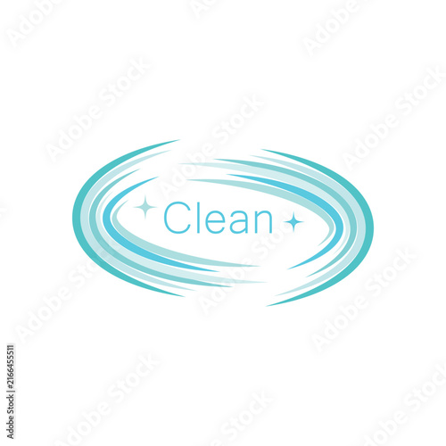 Cleaning logo and symbol illustration vector template
