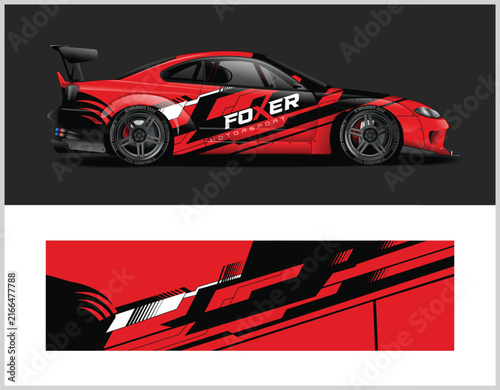 Modern Racing Livery Design for Foxer Motorsports