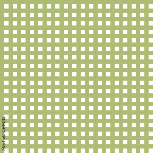Green Pastel Plaid isolated on white background
