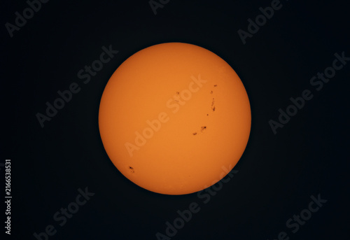 Massive sunspots taken October 3, 2024 over Ottawa, Canada