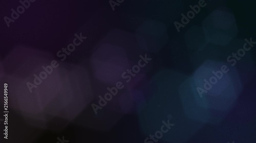 Blue and Purple Bokeh Particles Seamless Loop - Abstract Lights Background