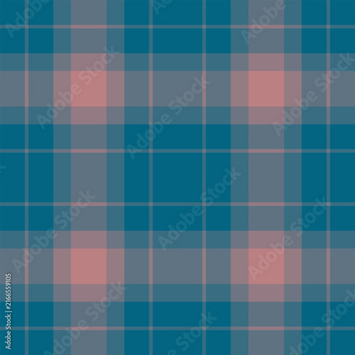 Windowpane fabric textile check, retail pattern background plaid. Tape tartan seamless texture vector in cyan and pastel colors.