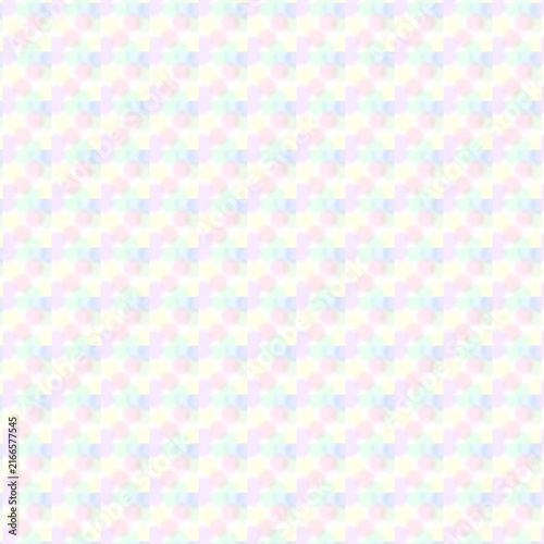 Pastel Multicolor Geometric Circle Pattern Background