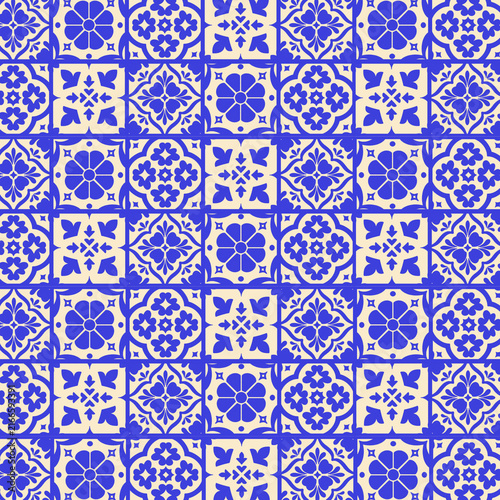 Konstfotografi Tile pattern vintage oldschool