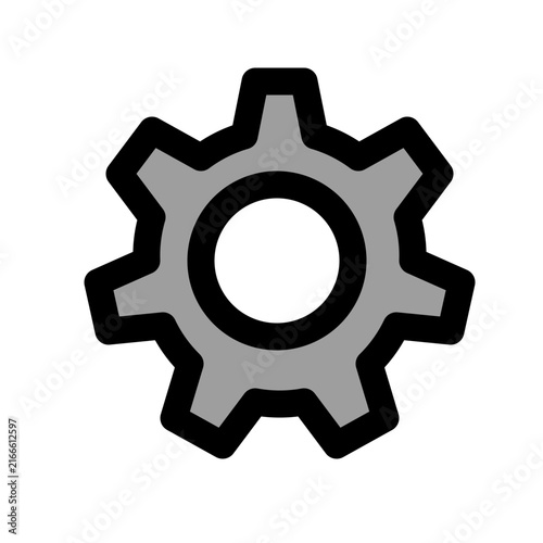 vector gear icon