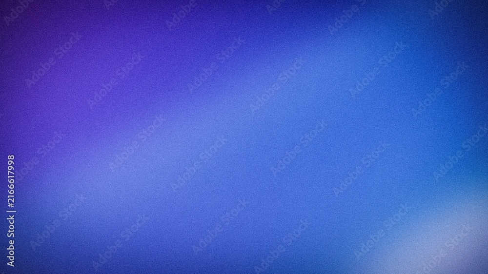 Obraz premium Blue purple and light blue abstract grainy gradient wallpaper background in 4K for tech blur backdrop template