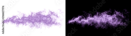 Foto Smoke creates a glowing purple magical vapor effect for fantasy visuals in PNG,