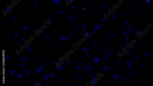 Animated background with blue particles