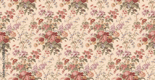 very beautiful multi color flower design