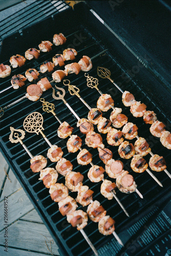 Film Shish Kebab  Barbecue Grill nobody