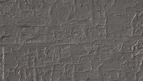 Cuadro en lienzo Weathered cracked grey painted surface background for textured design