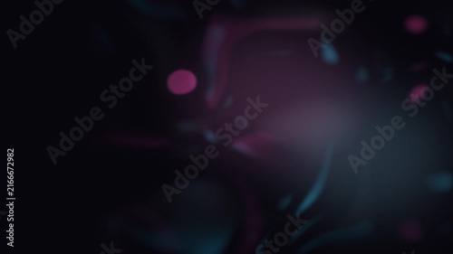Abstract dark blurred gradient with blue and purple shades. 2d animation