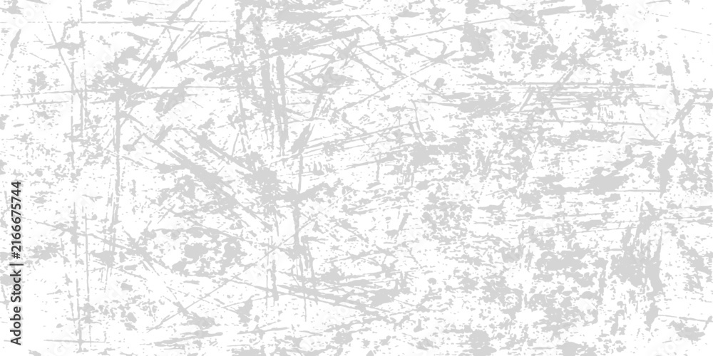 Obraz premium Grungy distressed texture with light grey scratches and speckles on a white background for grunge effects