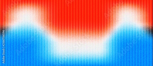 Foto Abstract Red and Blue Gradient Background with Vertical Striped Grainy Noise Tex