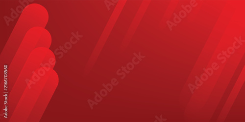 Abstract red diagonal geometric shape background with shiny lines. Modern rounded lines design elements. Suit for poster, banner, brochure, corporate, presentation, website, flyer. Vector illustration