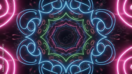 abstract fluid motion colorful swirling patterns animation