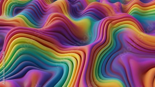 abstract fluid motion colorful swirling patterns timelapse