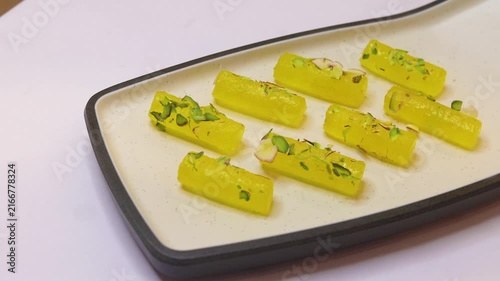 Petha is a translucent soft candy made from ash gourd or white pumpkin
