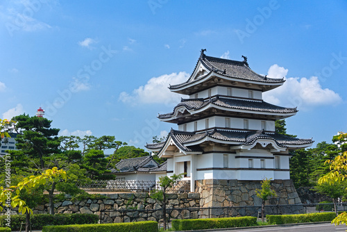 高松城の隅櫓